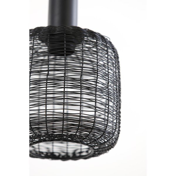 Черна настолна лампа (височина 58 cm) Lekang - Light & Living-image-3