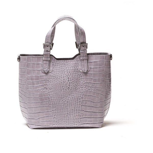 Kožená kabelka Renata Corsi 635 Grigio-image-2
