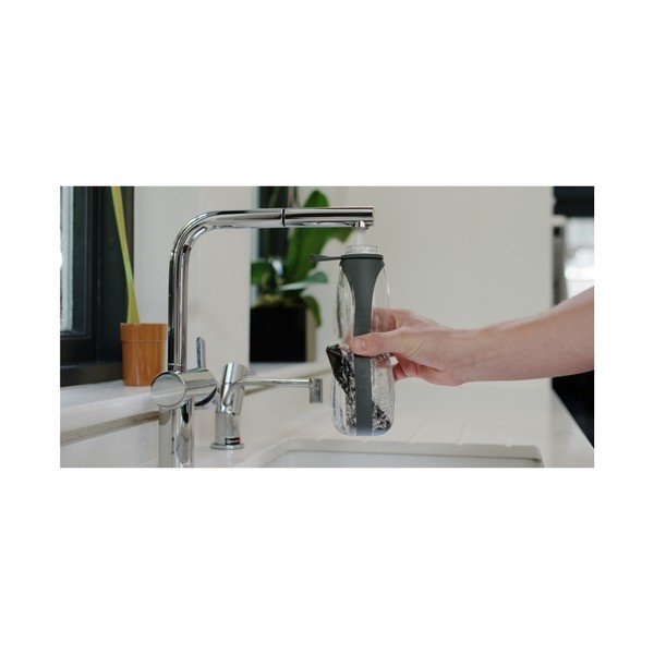 Червена спортна бутилка с филтър и биншотан Black + Blum Eau Good Duo, 700 ml - Black + Blum-image-2
