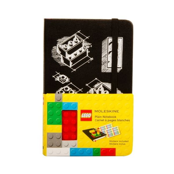 Zápisník Moleskine Lego Black, čistý