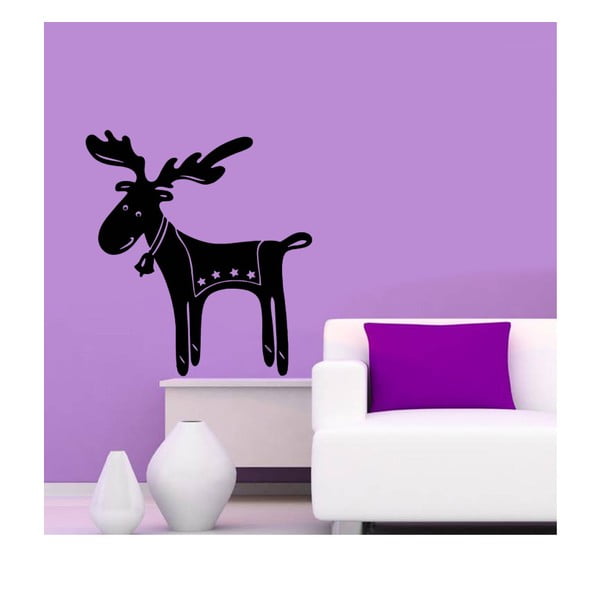 Samolepka na stěnu Reindeer, 42 x 26 cm