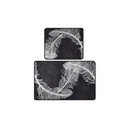 Антрацитни килими за баня в комплект от 2 бр. 60x100 cm Alisan – Foutastic