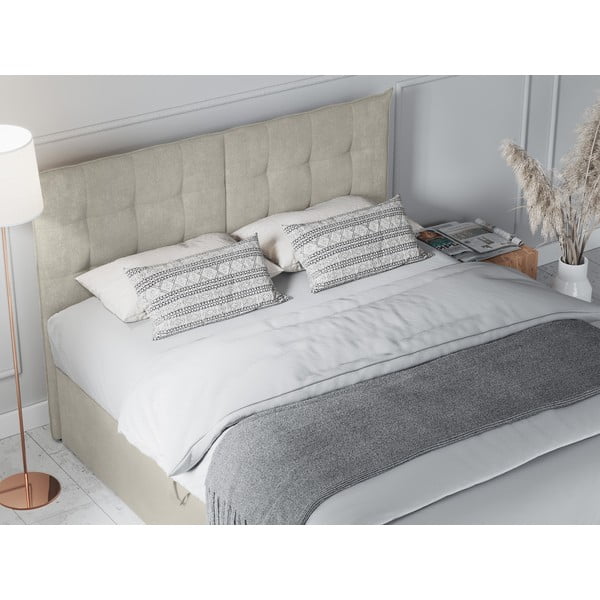 Бежово двойно легло , 160 x 200 cm Echaveria - Mazzini Beds-image-1