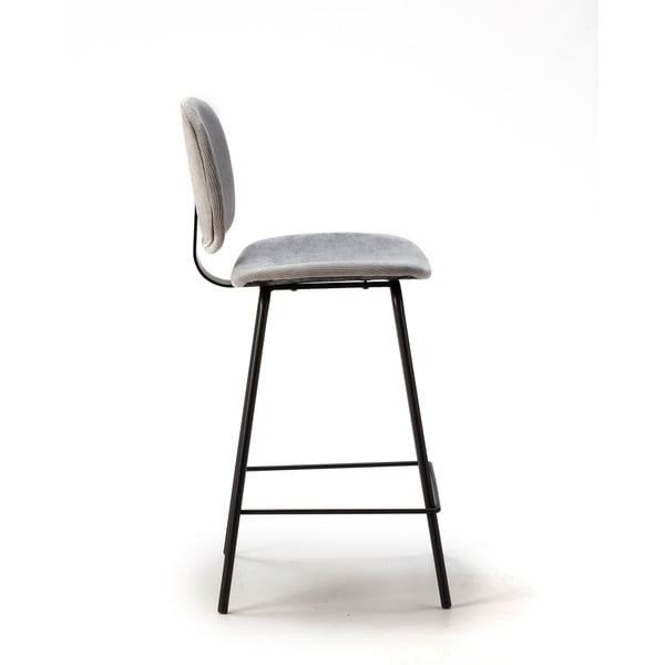 Светлосиви бар столове в комплект от 2 бр. (височина на седалката 66 cm) Arus – Marckeric-image-4