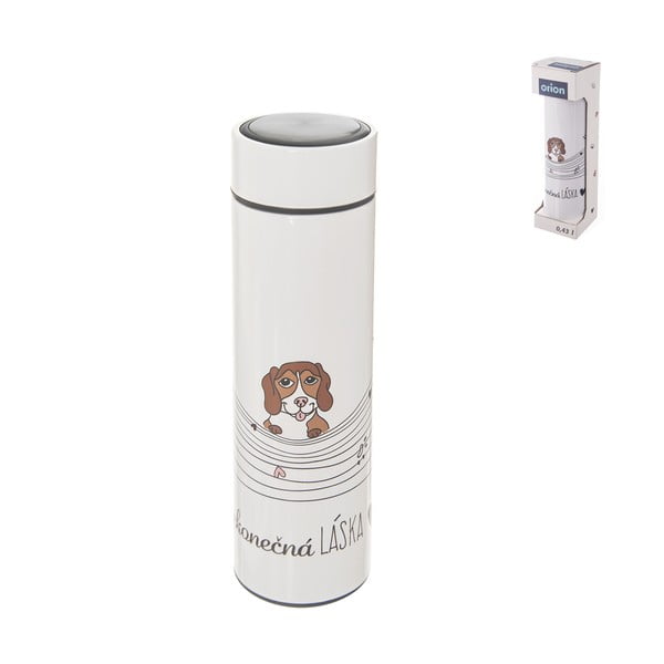 Бял термос 400 ml - Orion-image-4