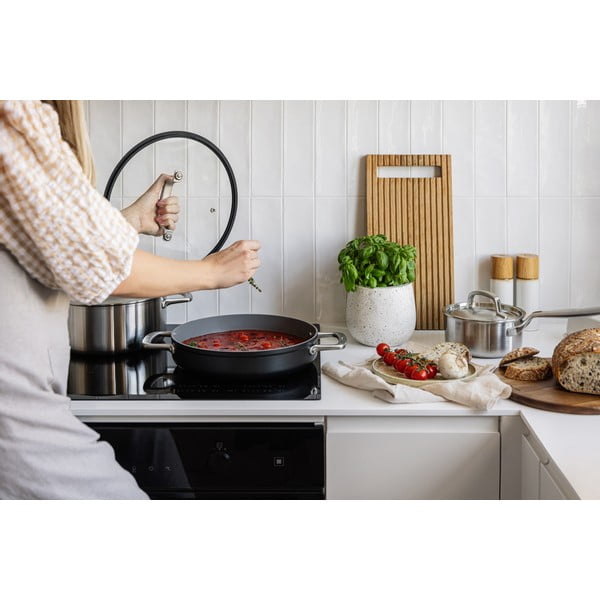 Тиган с капак/с керамично покритие ø 28 cm tegame Meda 3.0 – FABINI-image-4