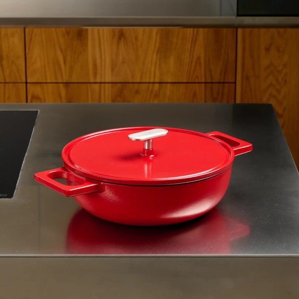 Тиган с капак от излято желязо ø 26 cm tegame Mattia 3.0 – FABINI-image-4