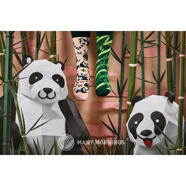 Чорапи Sweet Panda, размер 39-42 - Many Mornings-image-1