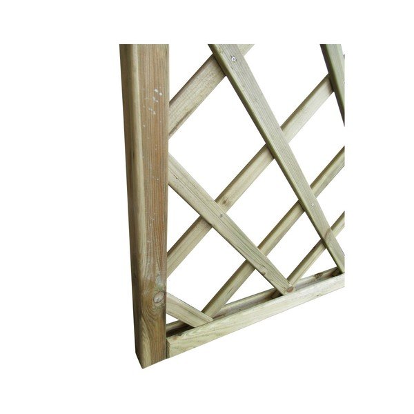 Zahradní dekorativní mříž z borovicového dřeva Crido Consulting Arched Pine-image-2