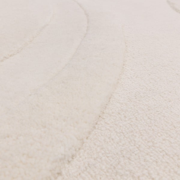 Бял вълнен килим 200x290 cm Olsen - Asiatic Carpets-image-3