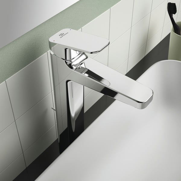 Батерия за мивка в лъскаво сребристо Ceraplan – Ideal Standard-image-3