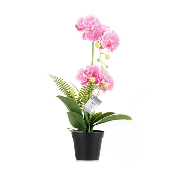Изкуствено цвете (височина 55 cm) Orchid – AmeliaHome