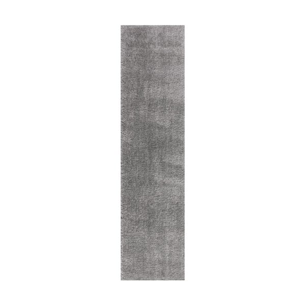 Сива пътека от рециклирани влакна 60x230 cm Velvet – Flair Rugs