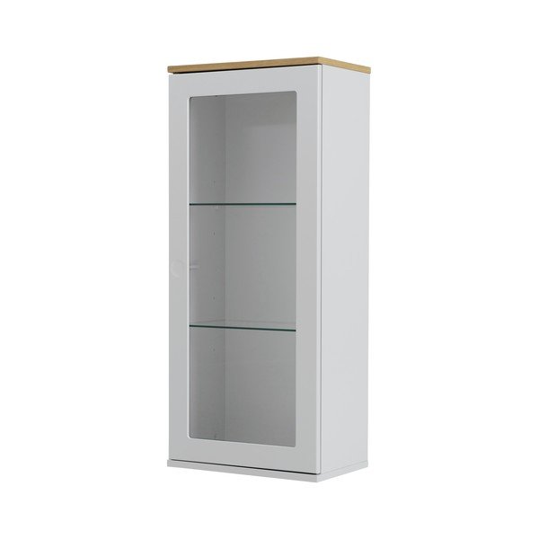 Бяла витрина с една врата, височина 95 cm Dot - Tenzo-image-2