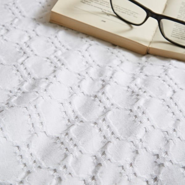 Бяло памучно единично спално бельо 135x200 cm - Bianca-image-4