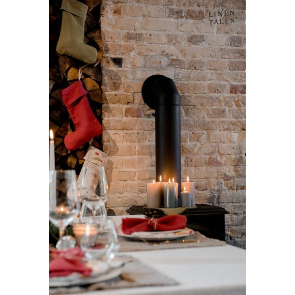 Текстилен Коледен чорап Red Pear – Linen Tales-image-3