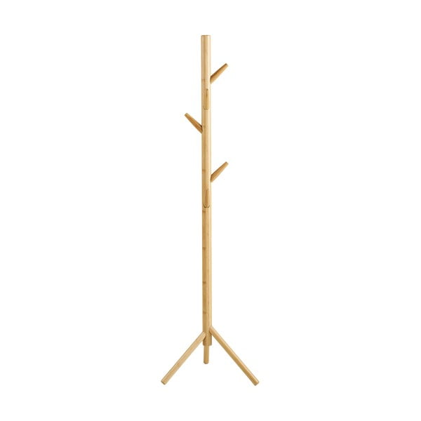 Бамбукова стойка за връхни дрехи в естествен цвят ø 50x163 cm Wanaka – House Nordic-image-2
