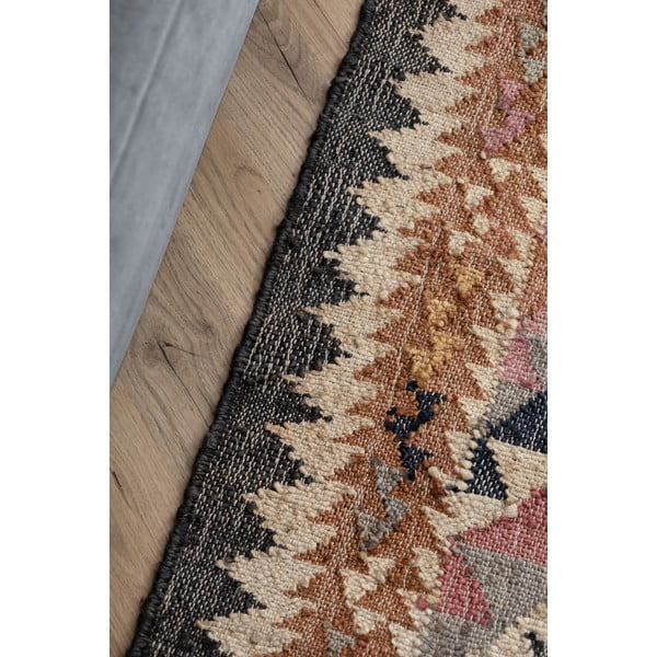 Сив ръчно изработен ютен килим 200x300 cm Roya Parsa – Elle Decoration-image-4