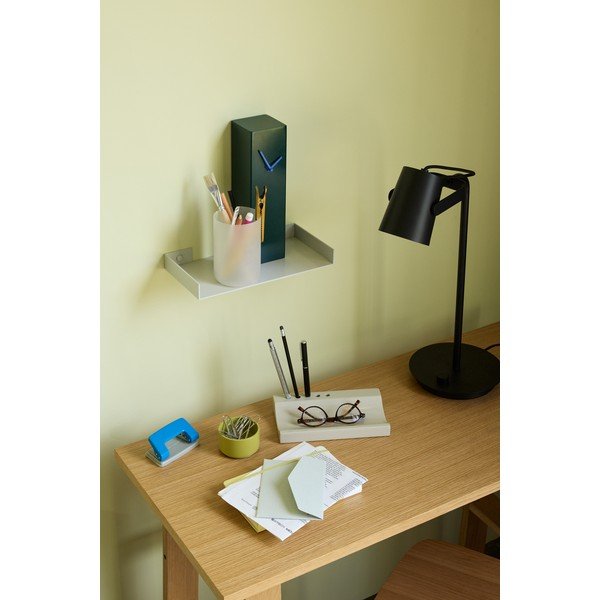 Светлосив метален стенен рафт 30 cm Sheets – Hübsch-image-1