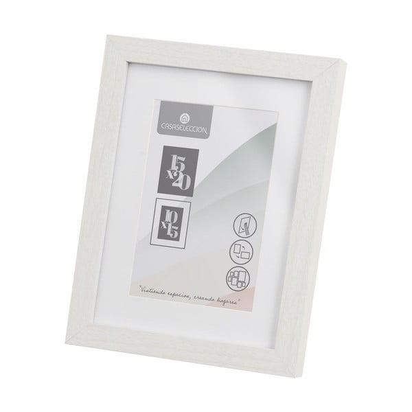 Бяла стояща/висяща рамка 17,5x22,5 cm Sencillo – Casa Selección