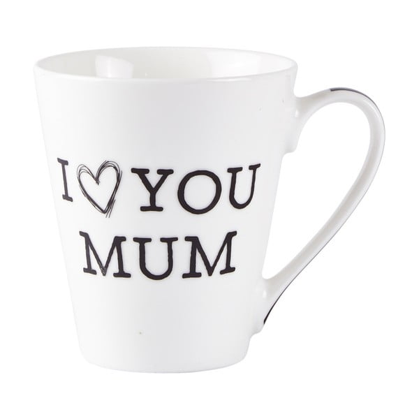 Порцеланова чаша Love Mum, 300 ml - KJ Collection