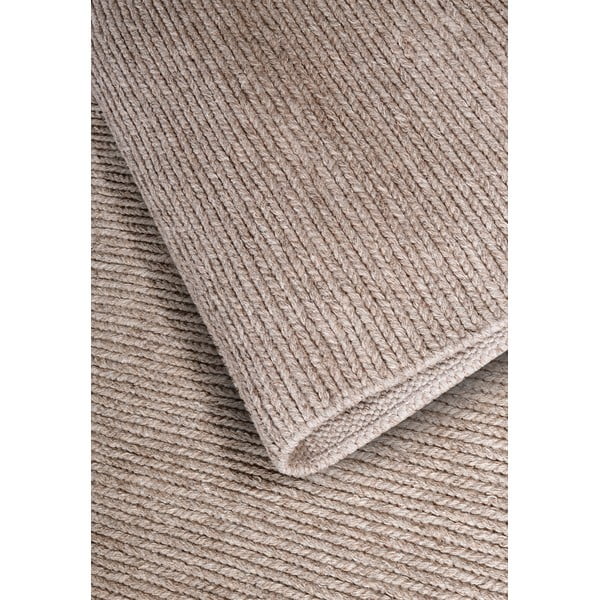 Светлокафяв ръчно изработен вълнен килим 80x150 cm Francois – Villeroy&Boch-image-4