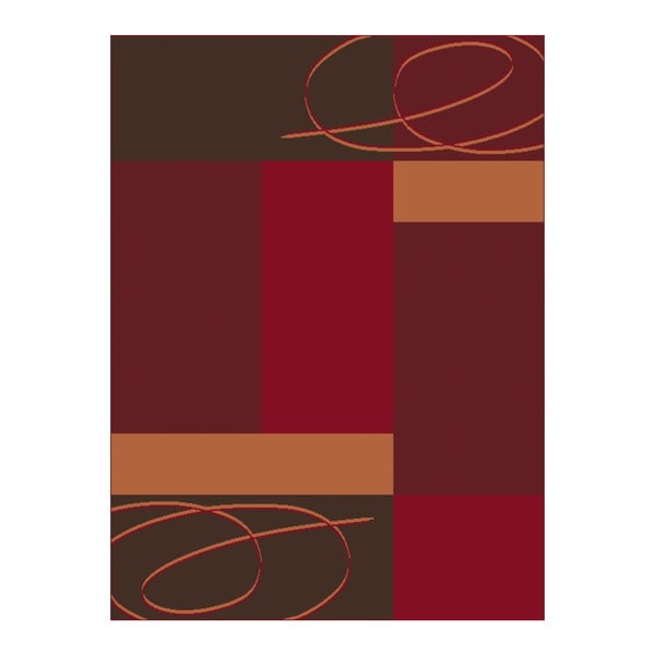 Červený běhoun Hanse Home Prime Pile, 80 x 300 cm