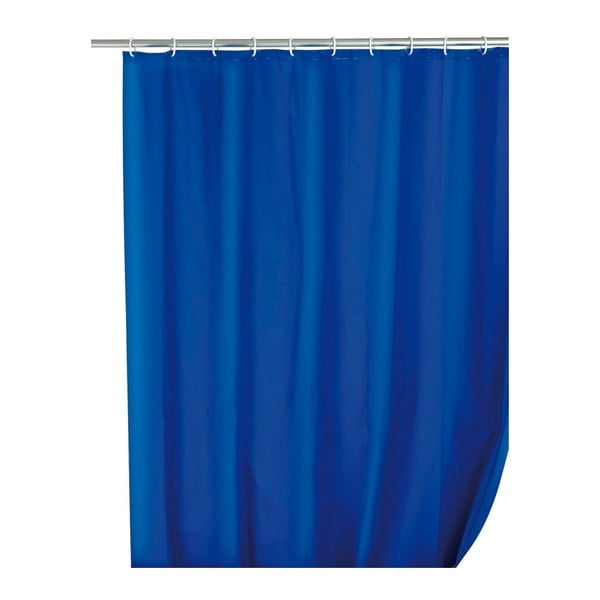 Синя завеса за душ Simplera, 180 x 200 cm - Wenko