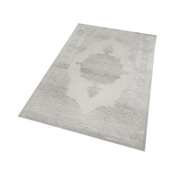 Сив килим от вискоза , 80 x 125 cm Willow - Mint Rugs-image-3