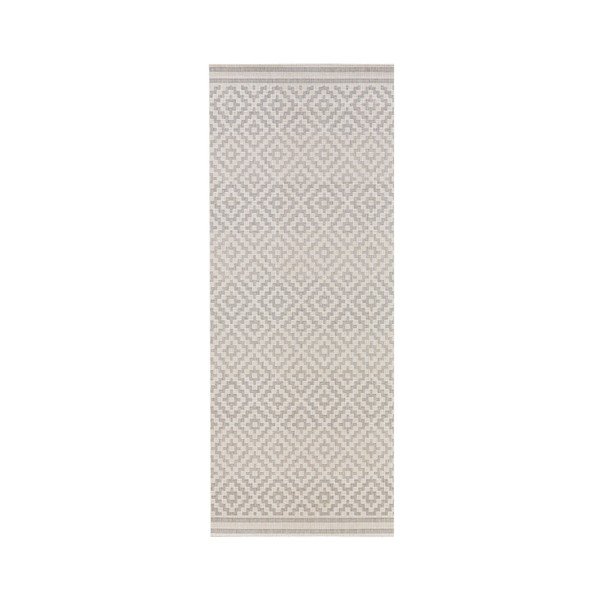Сив и кремав протектор, подходящ за употреба на открито Ливада, 80 x 200 cm - NORTHRUGS
