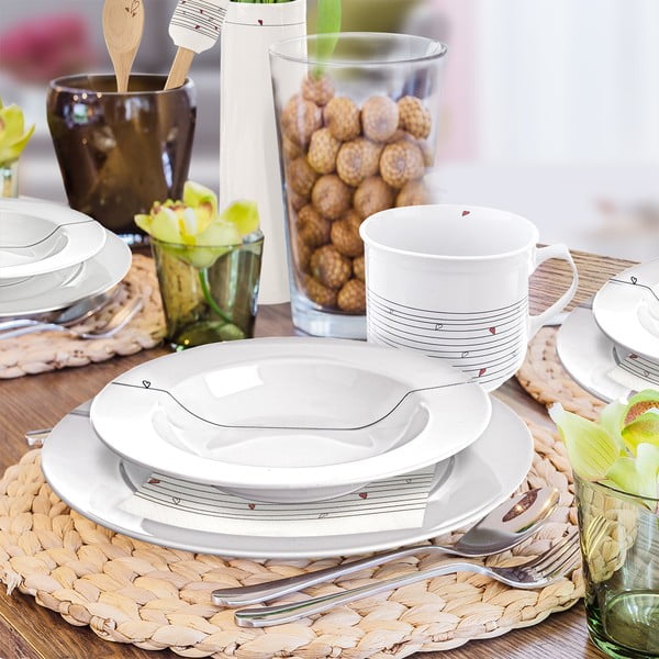 Порцеланов комплект за хранене 18 бр. – Orion-image-1