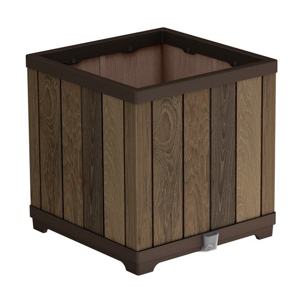 Пластмасова самополиваща се саксия за цветя Deco Square – Keter