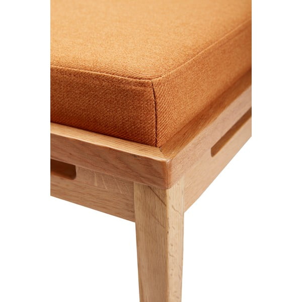 Оранжево-кремава пейка Amber - Hübsch-image-3