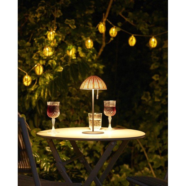 LED светлинна верига брой крушки 10 бр. на батерии дължина 180 cm Carlisle – House Nordic-image-3