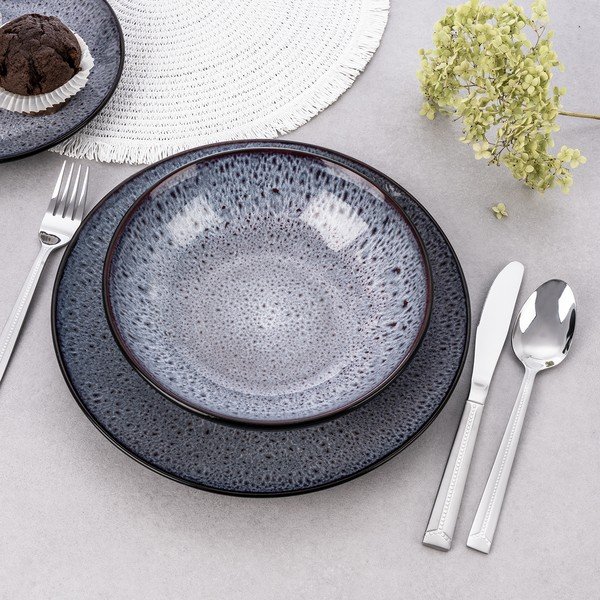 Прибори за хранене от неръждаема стомана в сребрист цвят 24 бр. Bright – Orion-image-4