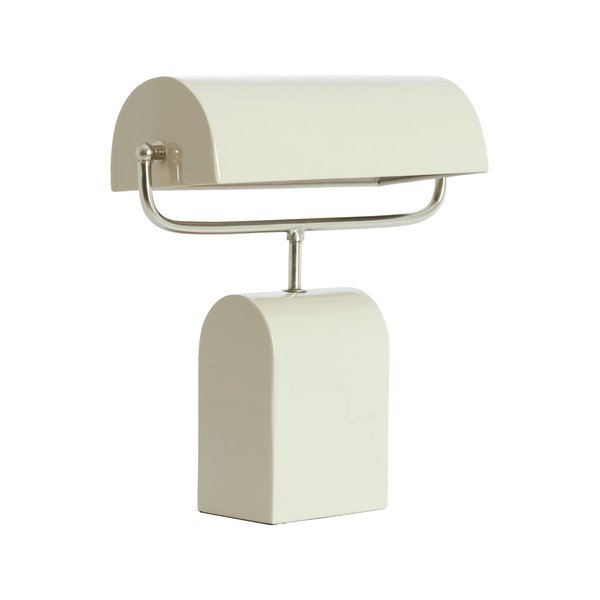 Кремава метална настолна лампа (височина 38 cm) Cardona – Light & Living