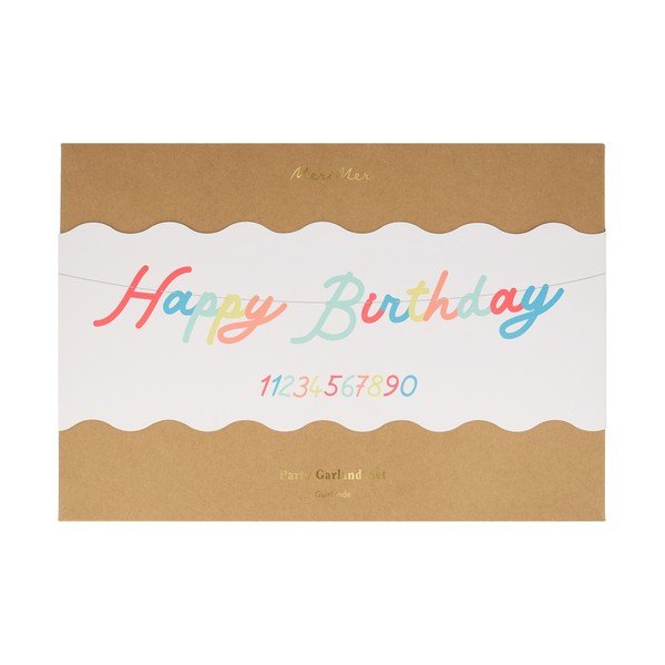 Гирлянд Happy Birthday – Meri Meri-image-2