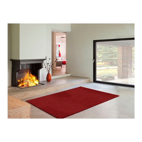 Червен килим, велур, 57 x 110 cm - Universal-image-1