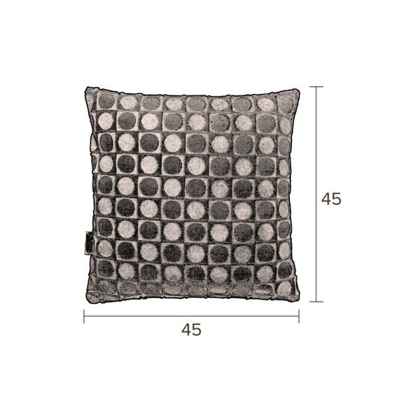 Червено-оранжева възглавница , 45 x 45 cm Ottava - Dutchbone-image-2