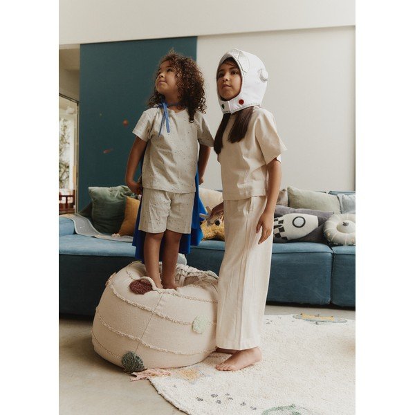 Кремав детски пуф Solar System – Lorena Canals-image-1