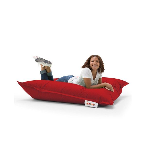 Червен  градински пуф за сядане Mattress – Floriane Garden-image-1