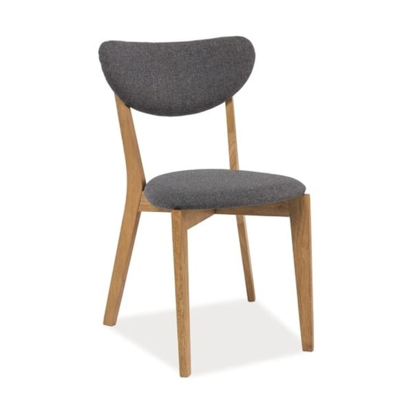 Polstrovaná jídelní židle z dubového dřeva Signal Andre