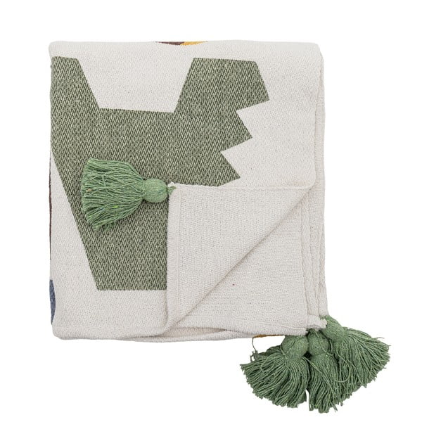 Бебешко одеяло от рециклиран памук 130x160 cm Memmo – Bloomingville Mini-image-4