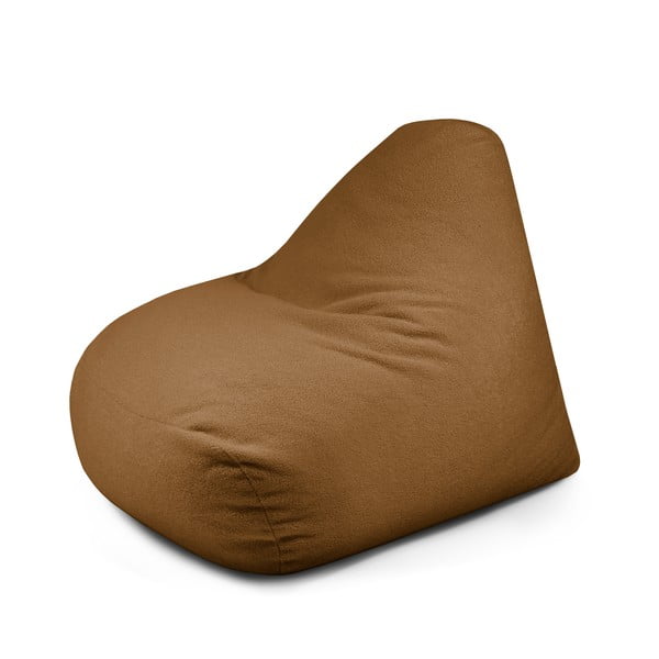 Кафяв пуф от букле Snug 100 – SLOWDOWN