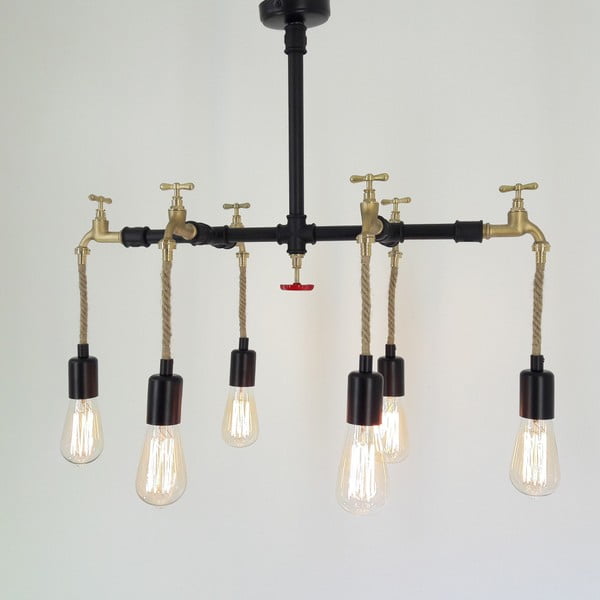 Таванна лампа с 6 крушки Cesme - All Design