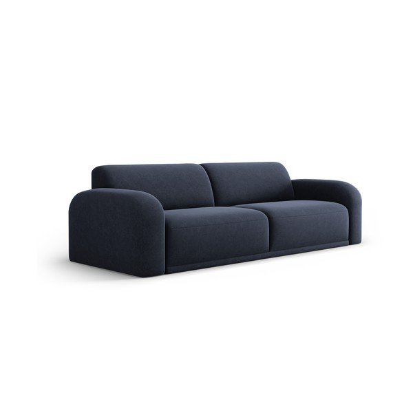 Тъмносин кадифен диван 242 cm Erin – Micadoni Home-image-2