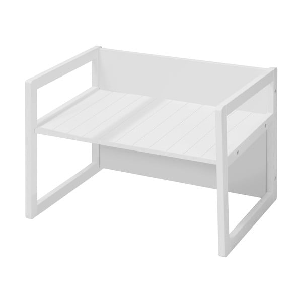 Бяла детска пейка Country Style – Roba-image-3