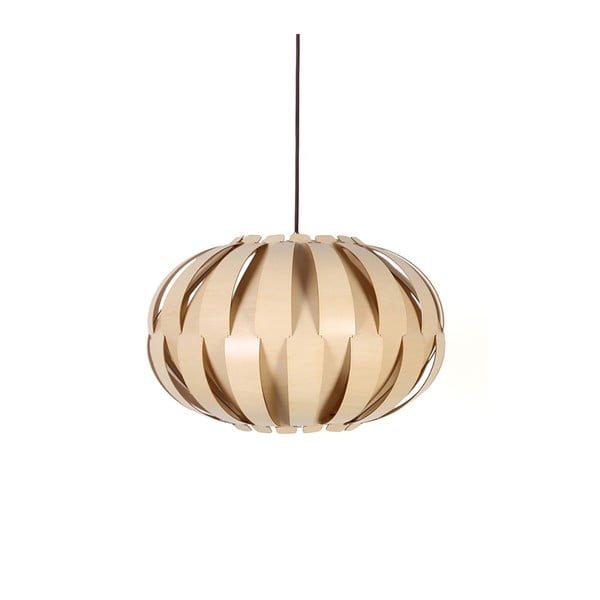 Висяща лампа в естествен цвят Kopa Holz - 360 Living