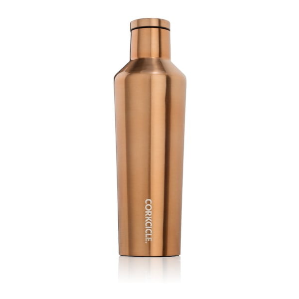 Термо бутилка за пътуване от неръждаема стомана в бронзов цвят Canteen, 470 ml - Corkcicle