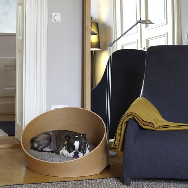 Легло за куче в естествен цвят 60x75 cm Covo Oak/Sand S – MiaCara-image-2